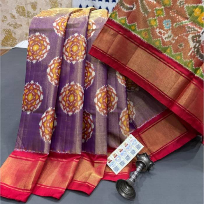 Pochampally Ikkat Full Tissue Saree