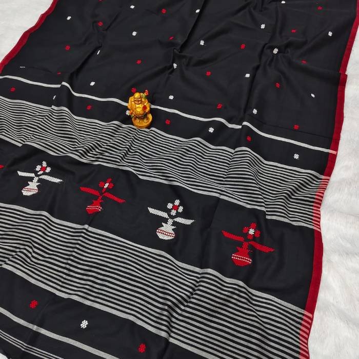 Premium Khadi Cotton Handloom Saree